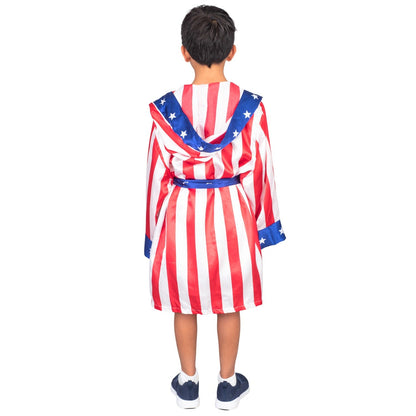 Boxing Movie Hero Halloween Costume Cosplay Robe/Shorts Set