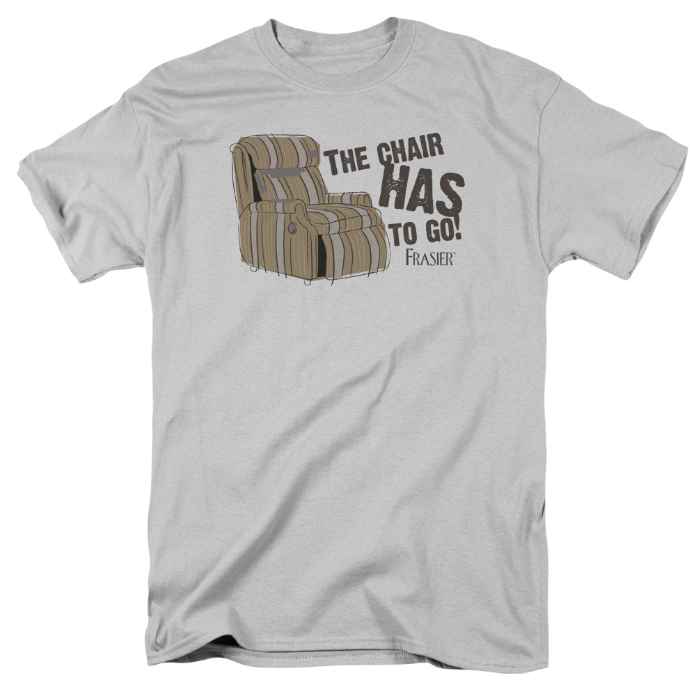 Frasier The Chair Mens T Shirt Silver