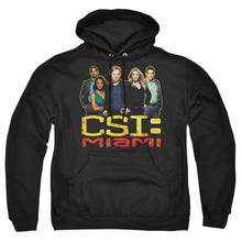 Load image into Gallery viewer, Csi Miami The Cast In Black Mens Hoodie Black
