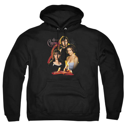 Charmed Original Three Mens Hoodie Black