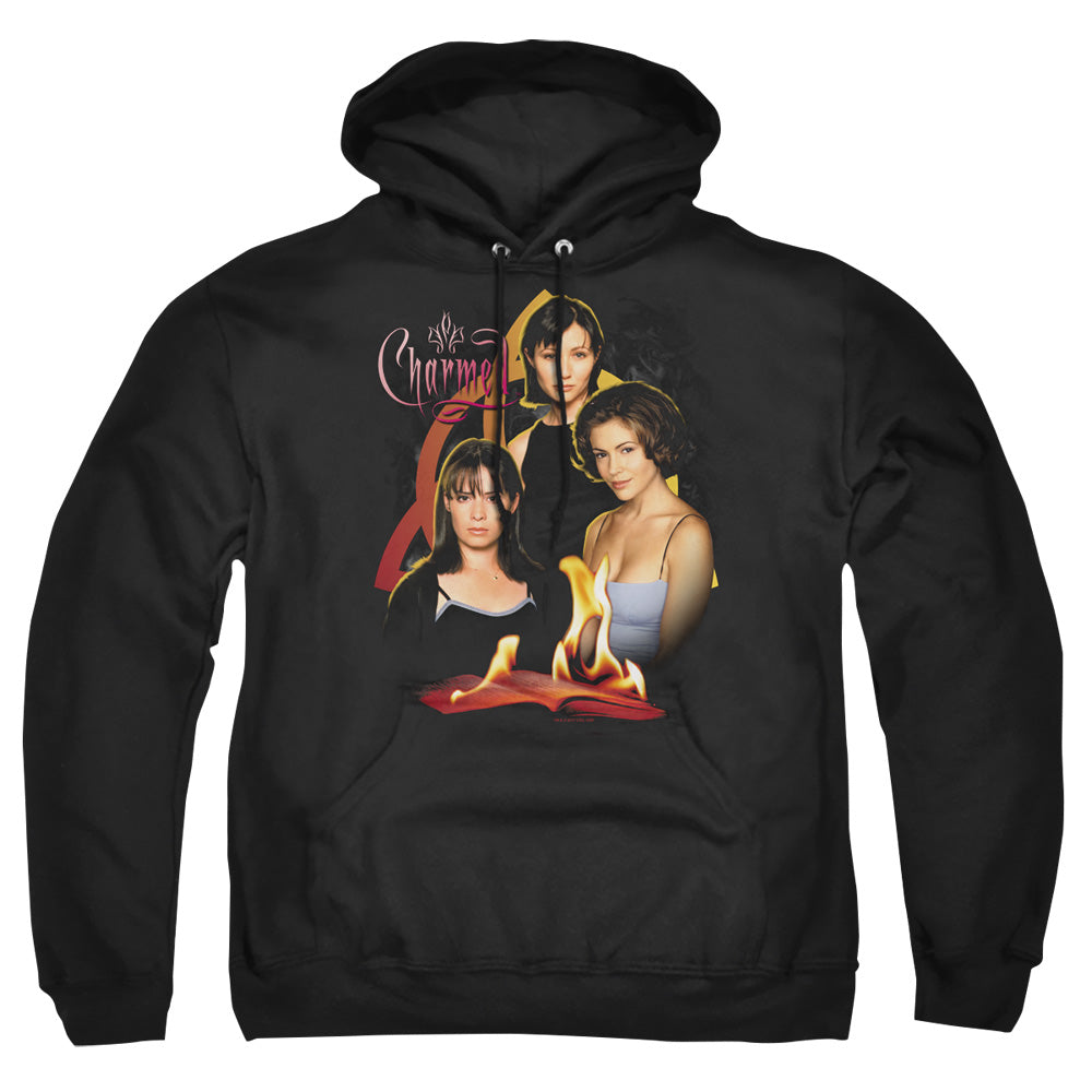 Charmed Original Three Mens Hoodie Black