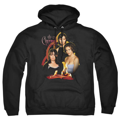 Charmed Original Three Mens Hoodie Black