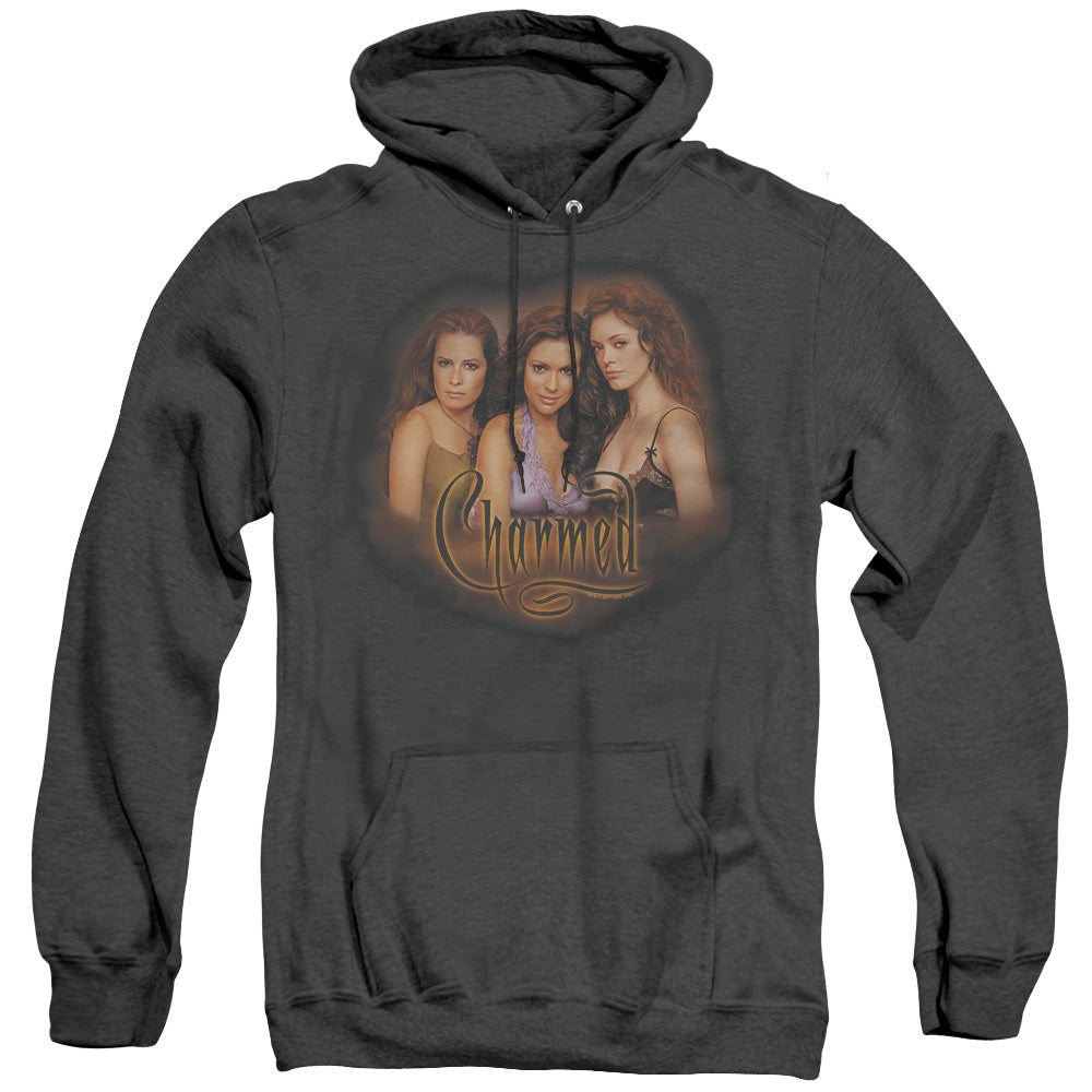 Charmed Okin Heather Mens Hoodie Black