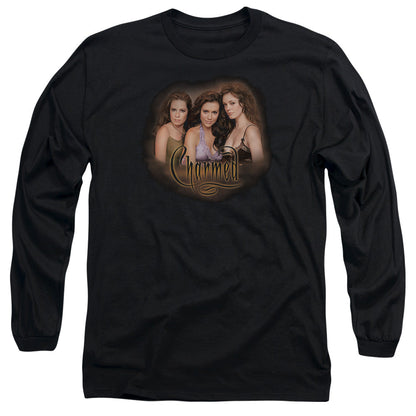 Charmed Okin Mens Long Sleeve Shirt Black