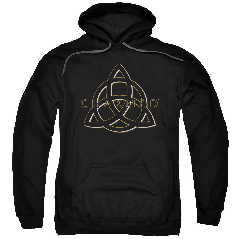 Charmed Triple Linked Logo Mens Hoodie Black