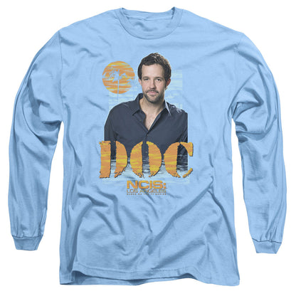 Ncis La Doc Mens Long Sleeve Shirt Carolina Blue