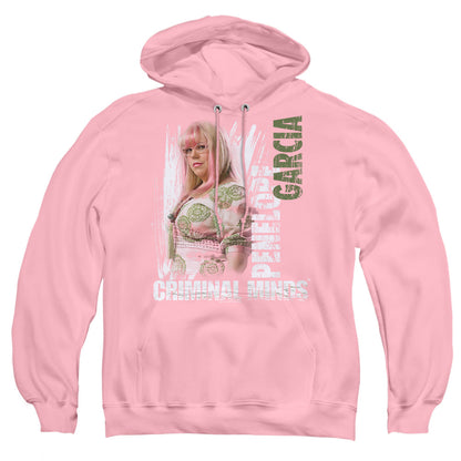 Criminal Minds Penelope Mens Hoodie Pink