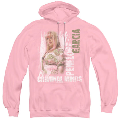 Criminal Minds Penelope Mens Hoodie Pink