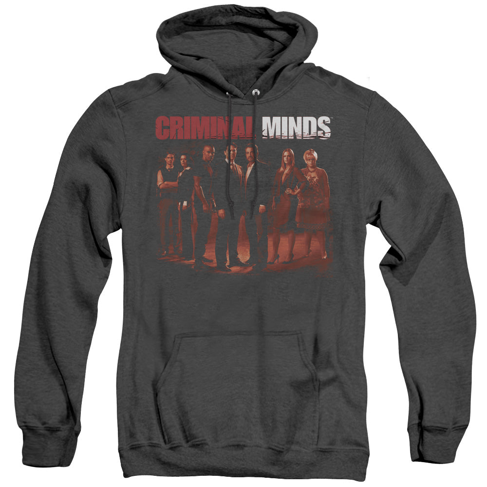 Criminal Minds The Crew Heather Mens Hoodie Black
