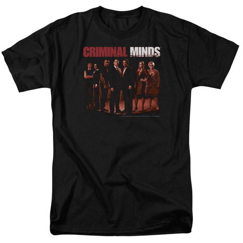 Criminal Minds The Crew Mens T Shirt Black