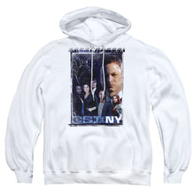 Load image into Gallery viewer, Csi Ny Watchful Eye Mens Hoodie White

