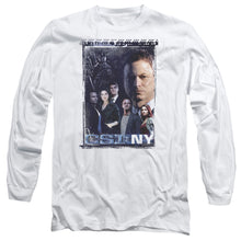 Load image into Gallery viewer, Csi Ny Watchful Eye Mens Long Sleeve Shirt White Officially Licensed
