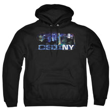 Load image into Gallery viewer, Csi Ny Never Rests Mens Hoodie Black

