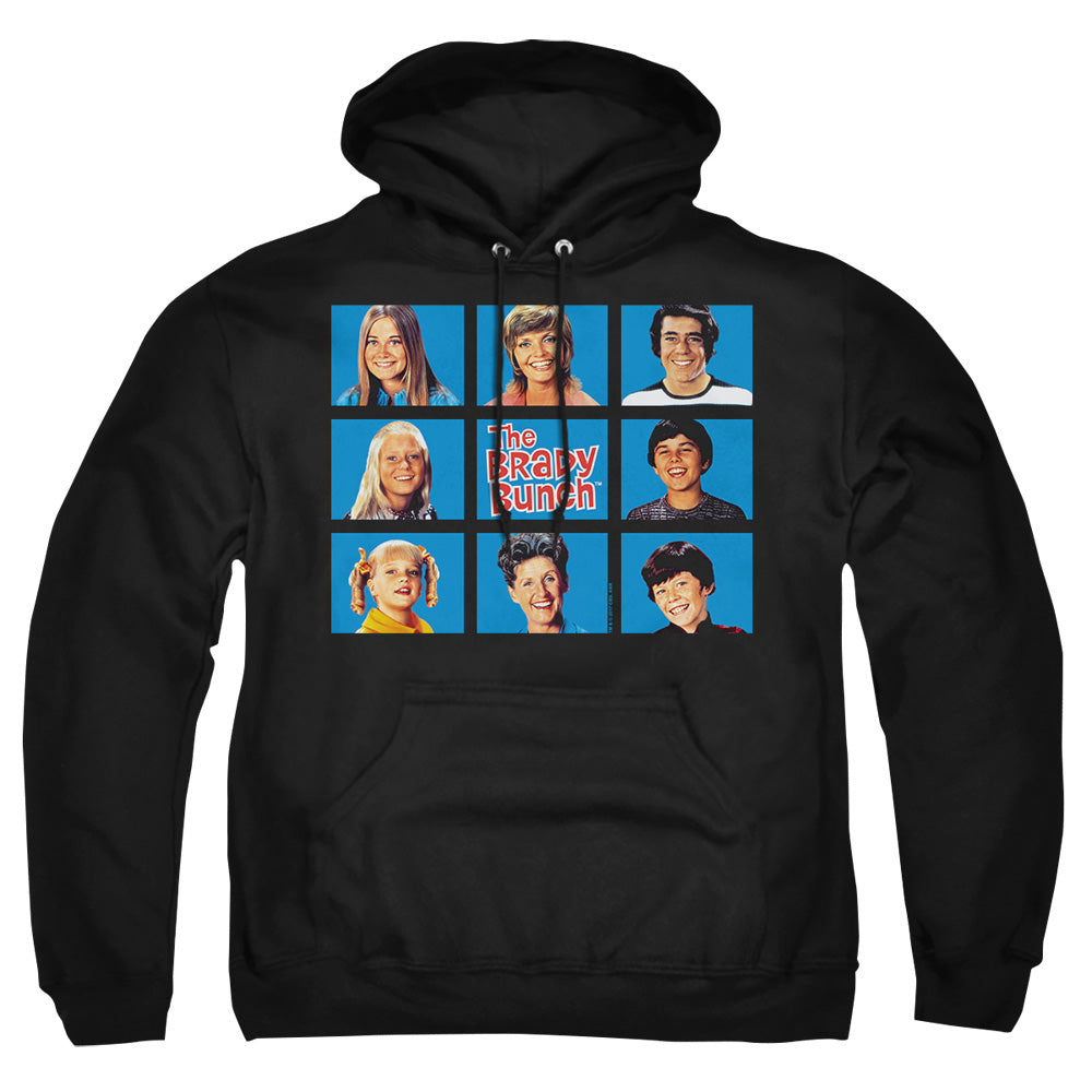 Brady Bunch Framed Mens Hoodie Black