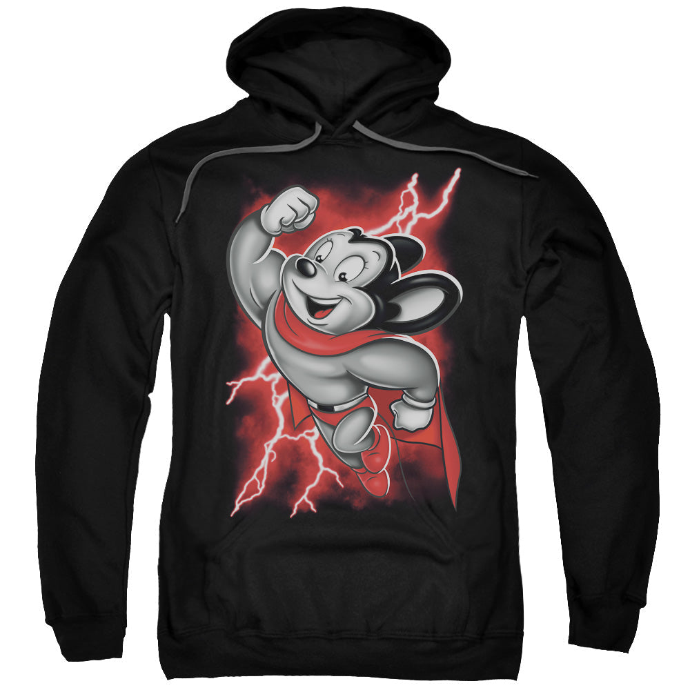 Mighty Mouse Mighty Storm Mens Hoodie Black