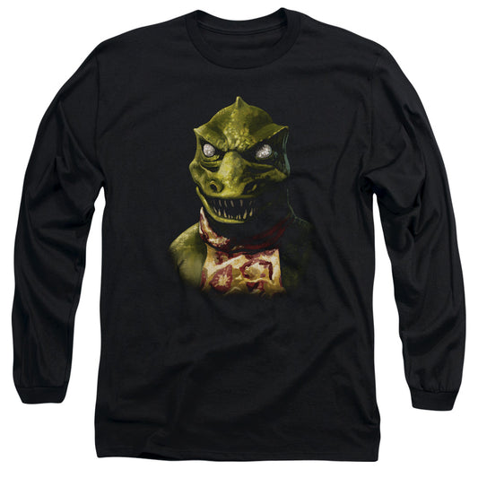 Star Trek Gorn Bust Mens Long Sleeve Shirt Black Officially Licensed