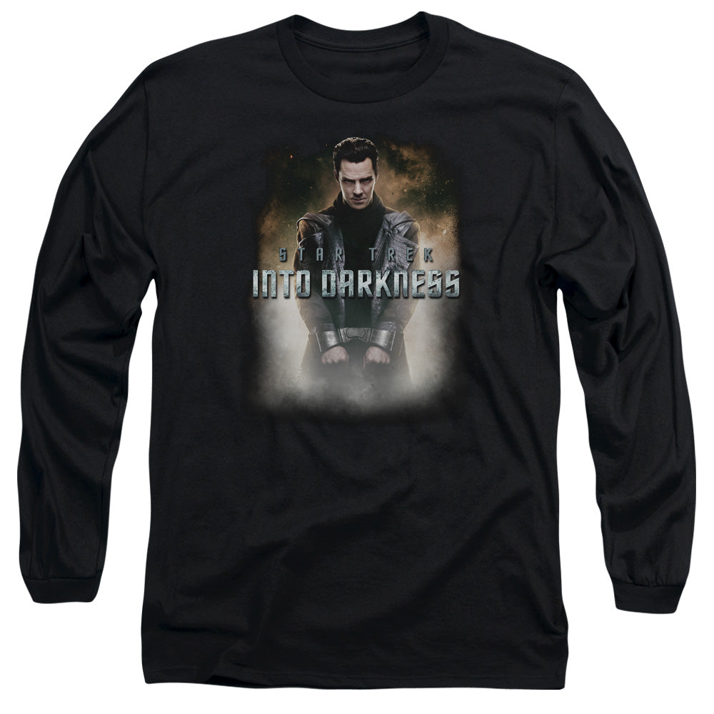 Star Trek Darkness Harrison Mens Long Sleeve Shirt Black Officially Licensed
