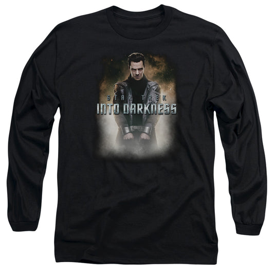 Star Trek Darkness Harrison Mens Long Sleeve Shirt Black Officially Licensed