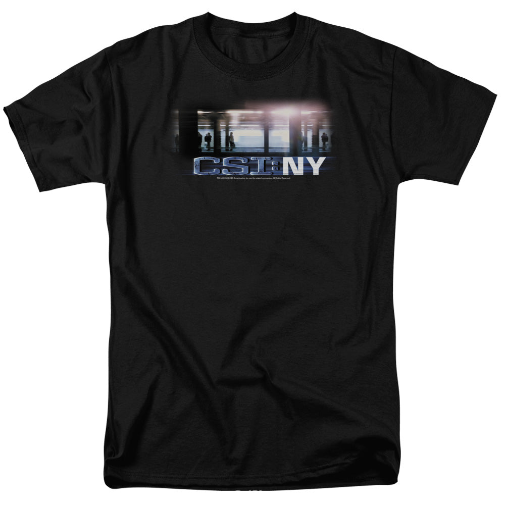 Csi New York Subway Mens T Shirt Black