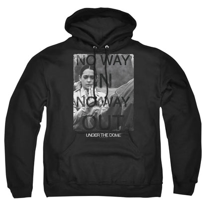 Under The Dome Trapped Mens Hoodie Black