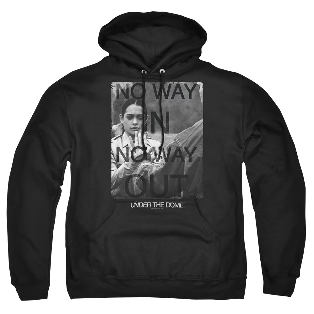 Under The Dome Trapped Mens Hoodie Black
