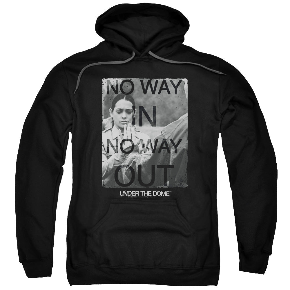 Under The Dome Trapped Mens Hoodie Black
