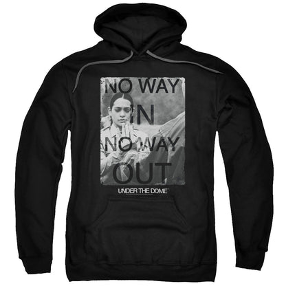 Under The Dome Trapped Mens Hoodie Black