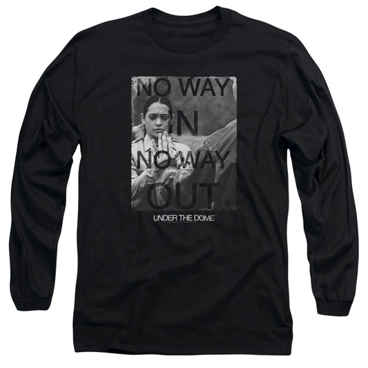 Under The Dome Trapped Mens Long Sleeve Shirt Black Officially Licensed
