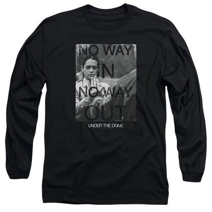 Under The Dome Trapped Mens Long Sleeve Shirt Black Officially Licensed