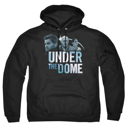 Under The Dome Character Art Mens Hoodie Black