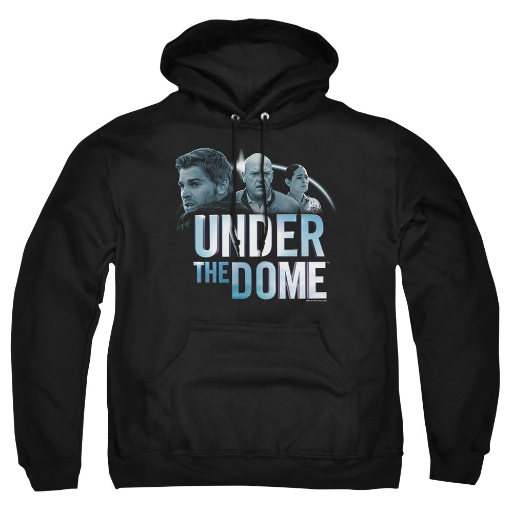 Under The Dome Character Art Mens Hoodie Black