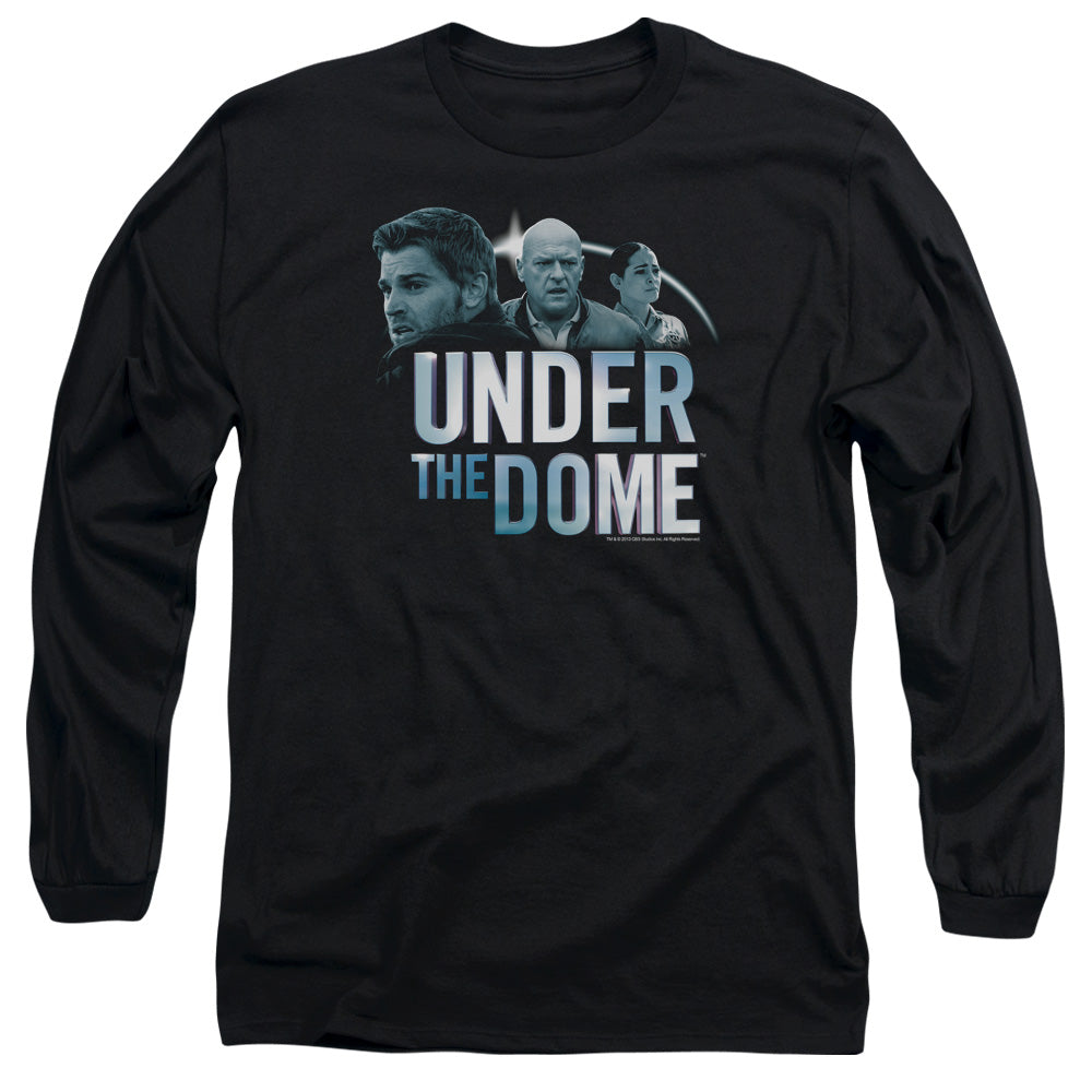 Under The Dome Character Art Mens Long Sleeve Shirt Black