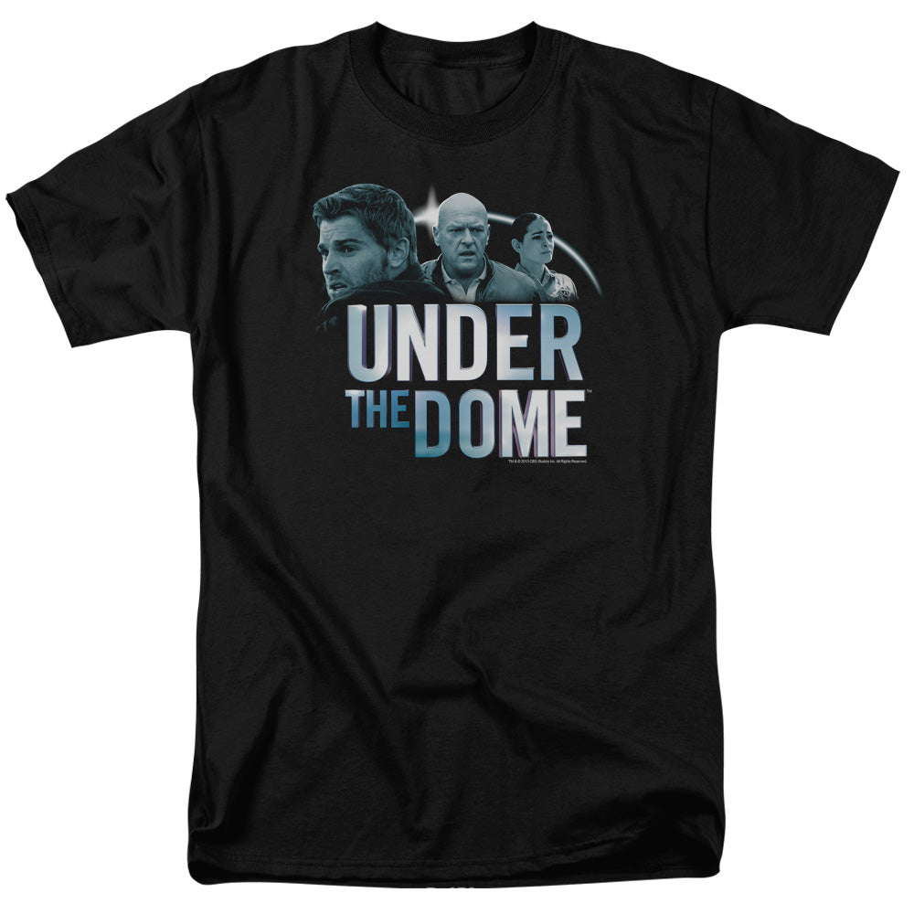 Under The Dome Character Art Mens T Shirt Black