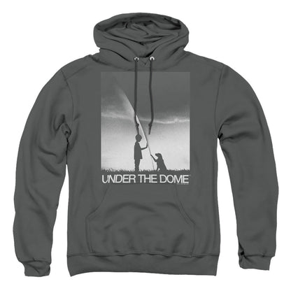 Under The Dome I'M Speilburg Mens Hoodie Charcoal