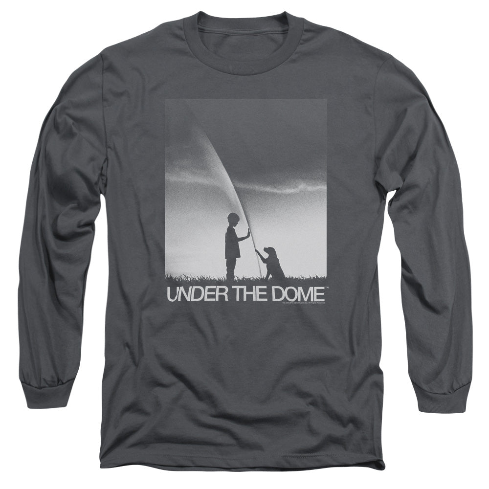Under The Dome Im Speilburg Mens Long Sleeve Shirt Charcoal