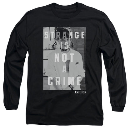 Ncis Strange Mens Long Sleeve Shirt Black