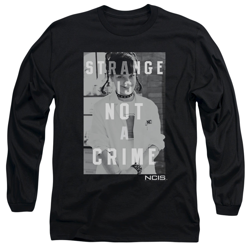 Ncis Strange Mens Long Sleeve Shirt Black