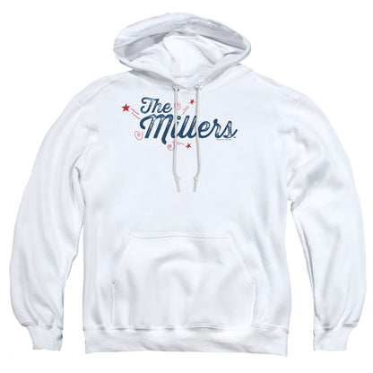 Millers Logo Mens Hoodie White
