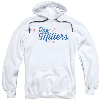 Millers Logo Mens Hoodie White