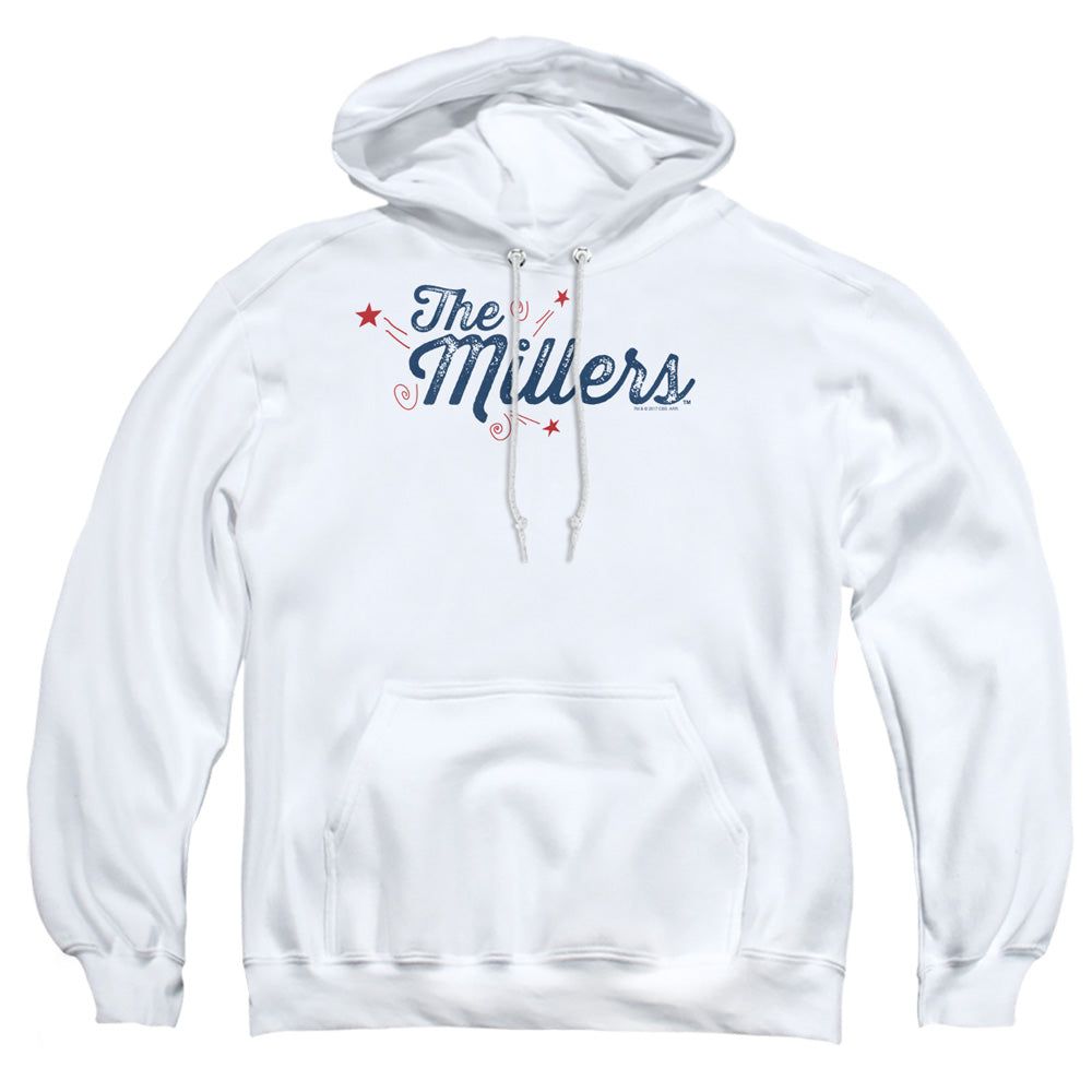 Millers Logo Mens Hoodie White