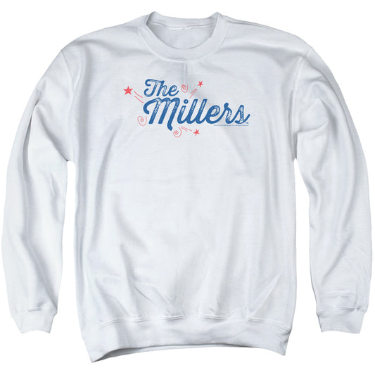 Millers Logo Mens Crewneck Sweatshirt White Officially Licensed