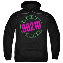 Load image into Gallery viewer, 90210 Neon Mens Hoodie Black
