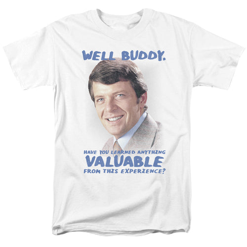 Brady Bunch Buddy Mens T Shirt White