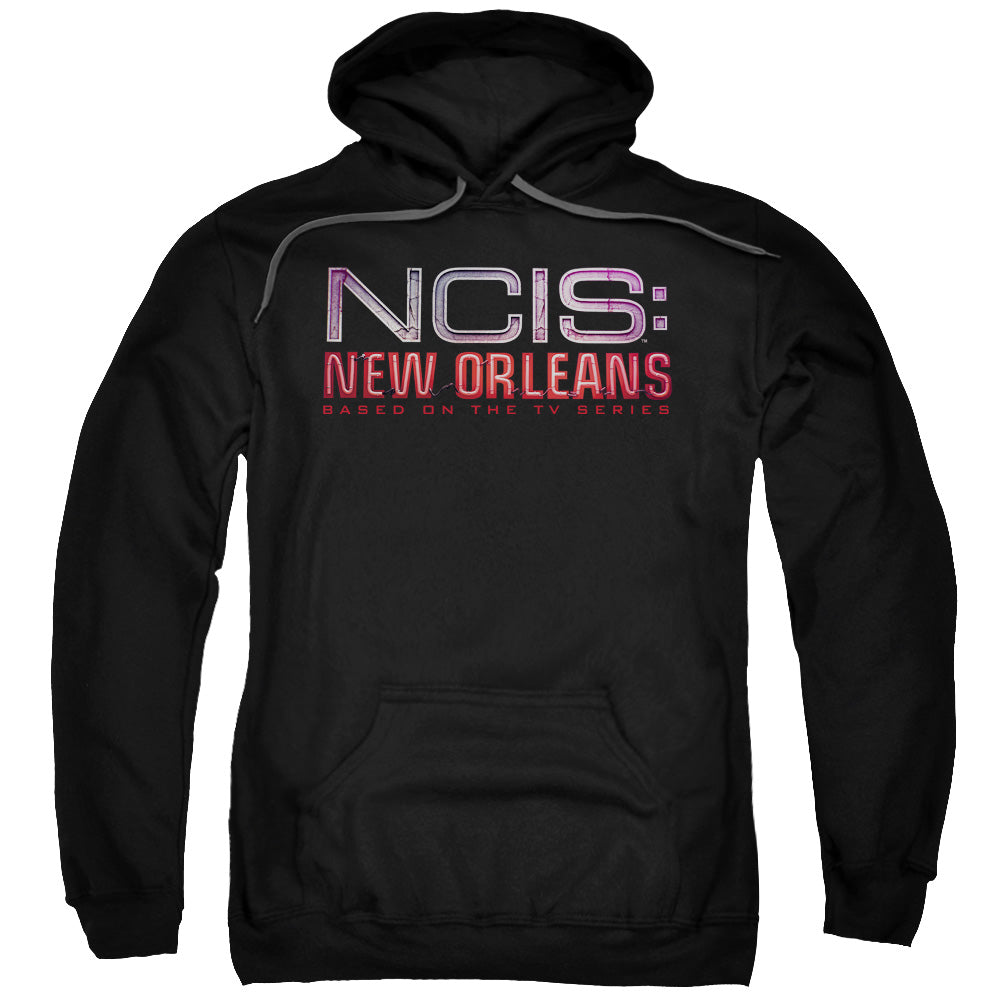 Ncis:New Orleans Neon Sign Mens Hoodie Black