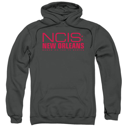 Ncis:New Orleans Logo Mens Hoodie Charcoal