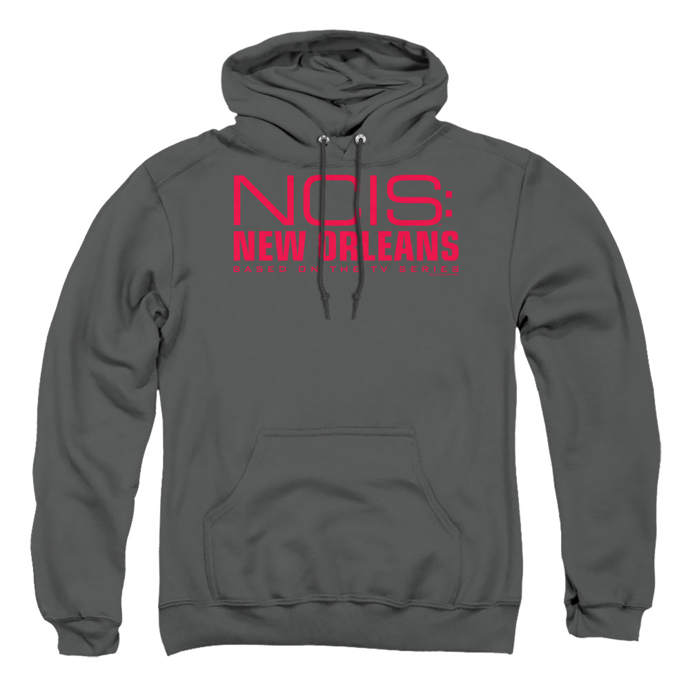 Ncis:New Orleans Logo Mens Hoodie Charcoal
