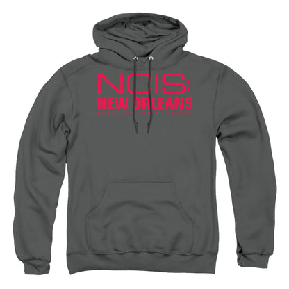 Ncis:New Orleans Logo Mens Hoodie Charcoal