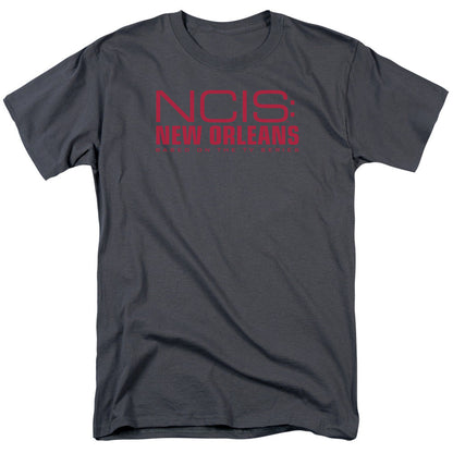 Ncis:New Orleans Logo Mens T Shirt Charcoal