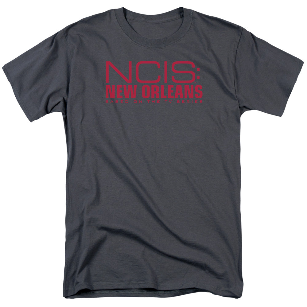 Ncis:new Orleans Logo Mens T Shirt Charcoal