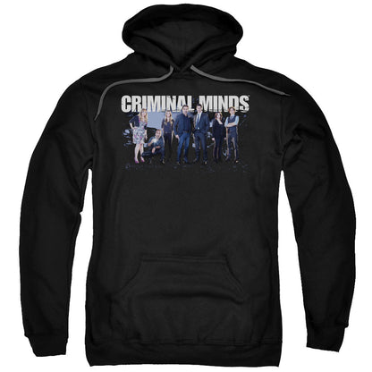 Criminal Minds Season 10 Cast Mens Hoodie Black